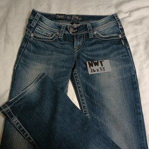 NWT Silver Jeans 26x33